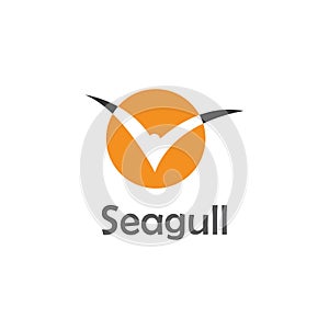 seagull  symbol and icon photo