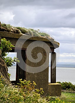 Seagull on the top of the War Fortification