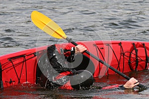 Seakayak training