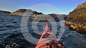 This is the beauty of seakayaking n.2 photo