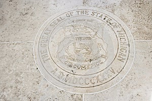 Seal of Michigan in Fort Bonifacio, Manila, Philippines