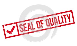 Seal Of Quality rubber stamp