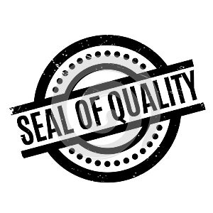 Seal Of Quality rubber stamp