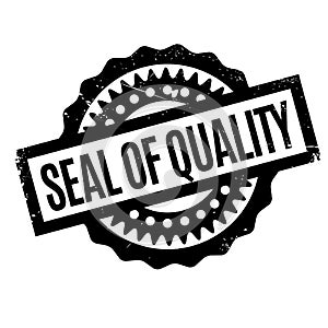 Seal Of Quality rubber stamp