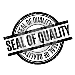 Seal Of Quality rubber stamp