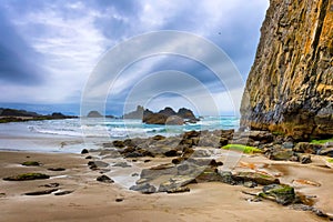 Seal Rock Beach on the Oregon Coast