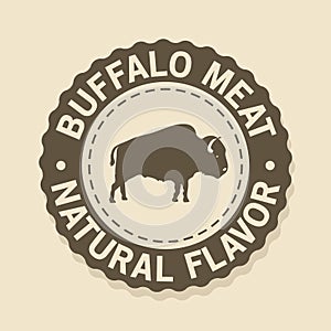 Seal stamp Buffalo