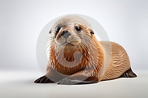 seal on white background