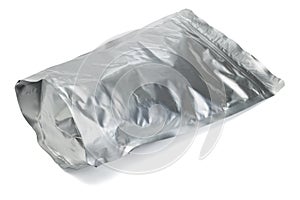 Sealed aluminum foil bag photo