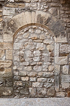 Sealed medieval arch