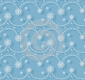 Seamles light blue pattern