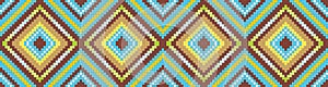 Seamless abstract african ethnic ornament