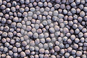 Seamless abstract background of expanded clay or balls of iron ore