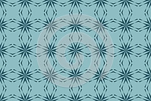 Seamless, abstract background pattern made with geometric shapes