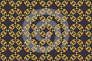 Seamless, abstract background pattern made with repeated octagon shapes