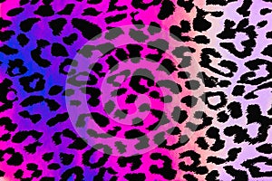 Seamless abstract background of purple and pink animal print background