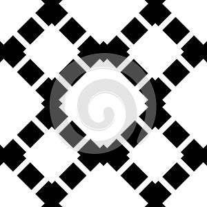 Seamless abstract background with rhombuses. Checkered infinity geometric pattern.