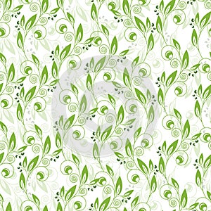 Seamless abstract Background. Seamless pattern of leaves. Spring-summer background