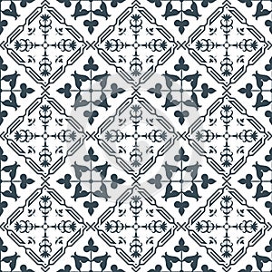 Seamless abstract geometric pattern background. Vintage ornament