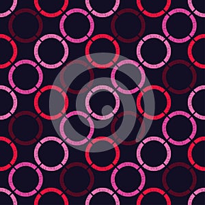 Seamless abstract geometric pattern. Mosaic texture. Brushwork. Hand hatching.