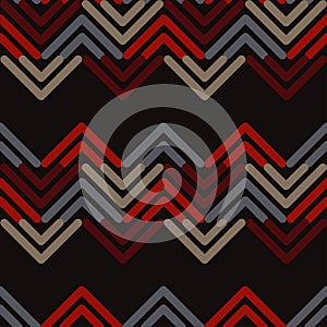 Seamless abstract geometric pattern. Mosaic texture. Brushwork. Hand hatching. Scribble texture.