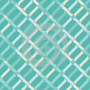 Seamless abstract geometric pattern. Mosaic texture. Brushwork. Hand hatching. Scribble texture.