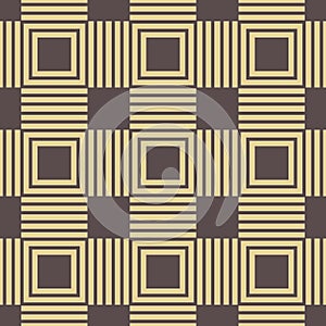 Seamless Abstract Geometric Pattern With Rhombuses