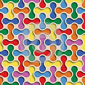 Seamless Abstract Geometric Pattern