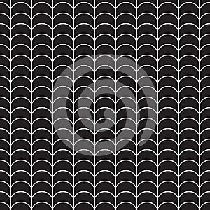 Seamless abstract geometric scale pattern background