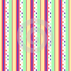 Seamless abstract geometric stripes vector pattern background