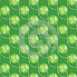 Seamless abstract grass leaf background