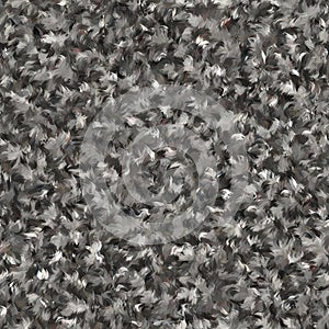 Seamless abstract gray furry texture