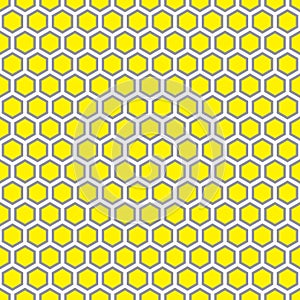 Seamless abstract honeycomb pattern background. Ideal for packaging and label designs.