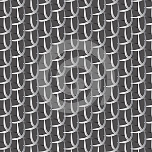 Seamless abstract lines pattern vector background