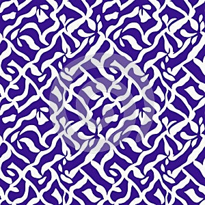 Seamless abstract  pattern for fashion. Trendy, abstract design for fashion and interior