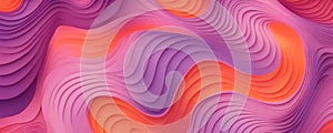 seamless abstract pattern of vector fluid curved lines creating a dynamic ripple effect