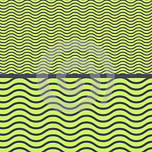 Seamless Abstract Simple Organic Pattern. Scalable Wavy Lines Pattern.