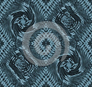 Seamless abstract tie-dye design pattern