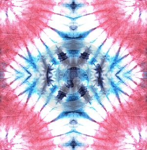 Seamless abstract tie-dye design pattern cloth