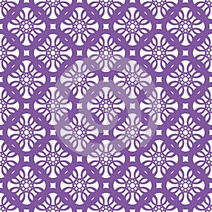 Seamless abstract vintage light lilac white pattern photo