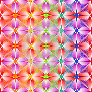 Seamless abstract vivid pattern