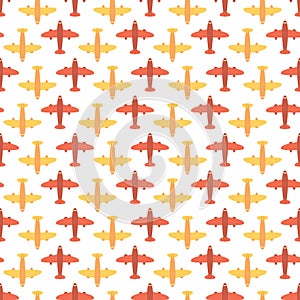 Seamless Air Travel And Tourism Pattern