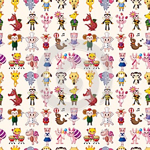 Seamless animal pattern