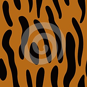 Seamless animal pattern fur mammal of skin, printable background camouflage exotic