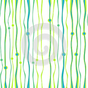 Seamless aquarium dots pattern
