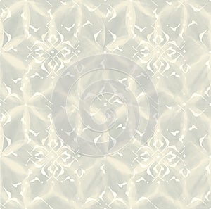 Seamless arabesque minimal abstract organic shapes pattern. Floral geometric brocade texture. Fabric background. Abstract trendy