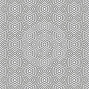 Seamless islamic arabesque decorative pattern background