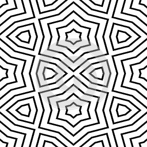 Seamless islamic arabesque decorative pattern background