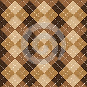 Seamless argyle pattern