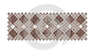 Seamless Argyle Pattern: Classic Geometric Textile Background, vector design Generative AI